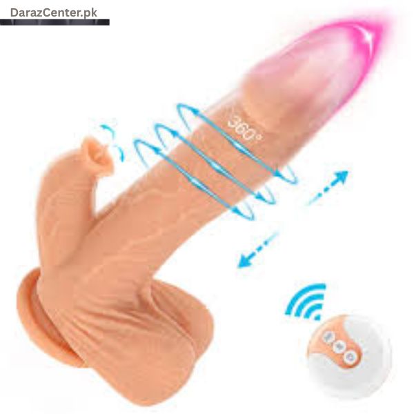 9.8 Inch Liquid Silicone Realistic Licking Dildo | 03038607180 | DarazCenter.Pk
